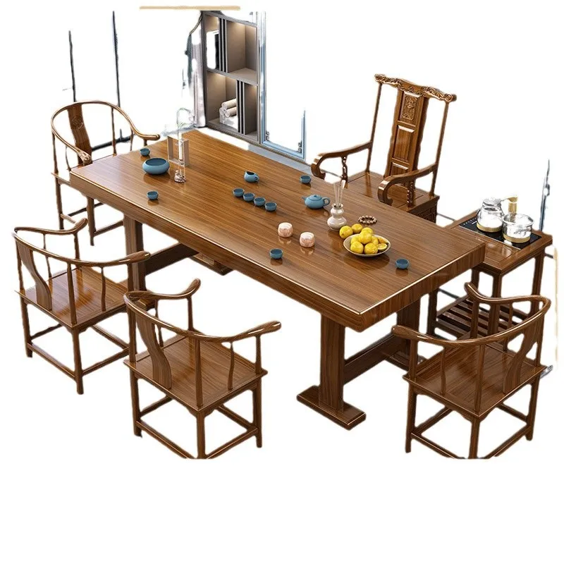 

New Chinese style, home, living room, kung fu tea table, office coffee table