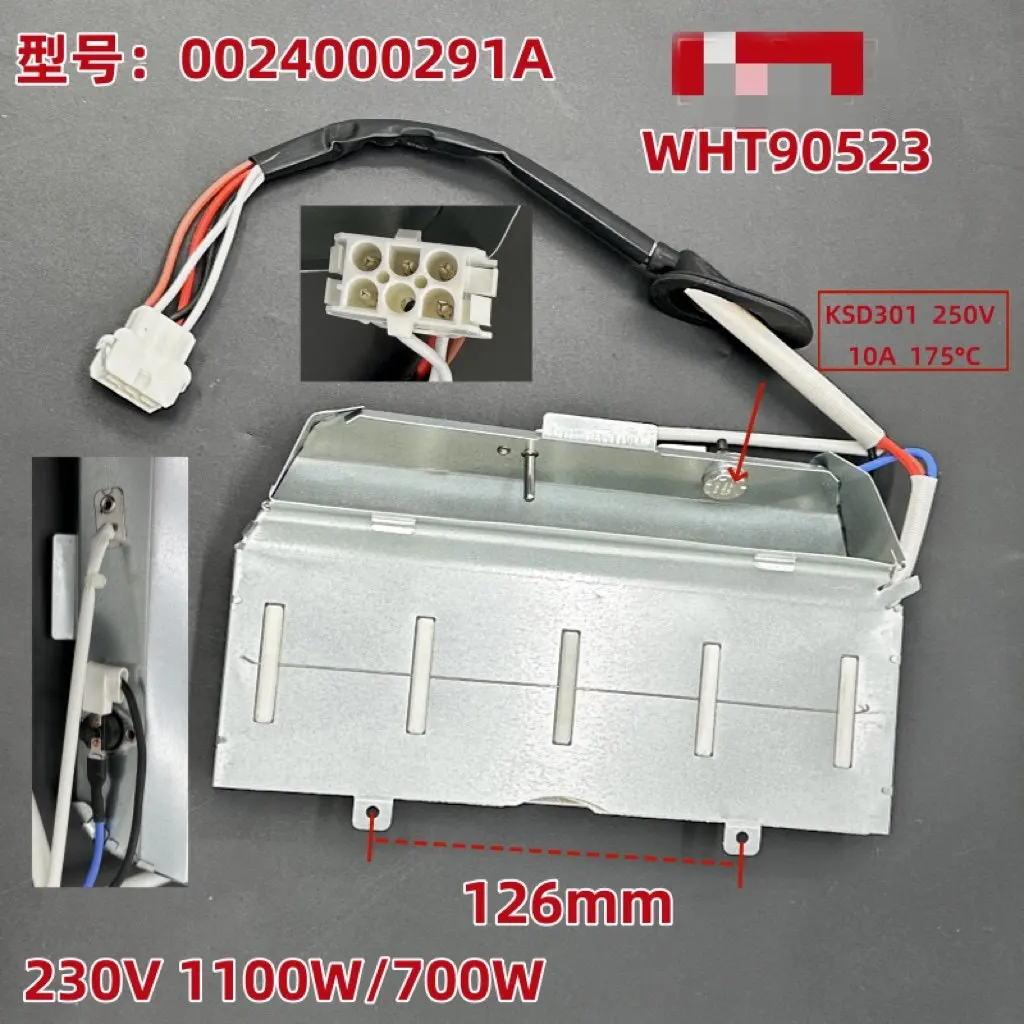 Original Dryer Accessory Heating Wire (GDNE7-01/GDNE9-636), Drying Heater for Dryer, Stable Heating Durable for Long-Term Use