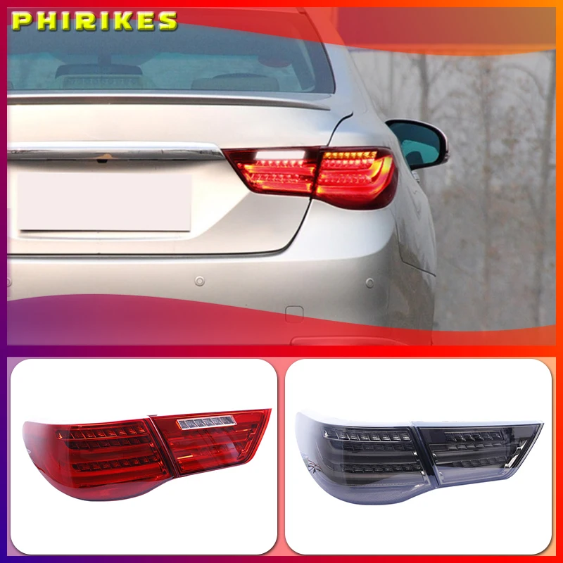 

Полный светодиодный задний фонарь для Toyota Reiz Mark X, светодиодный задний фонарь s 2010-2012, светодиодный задний фонарь