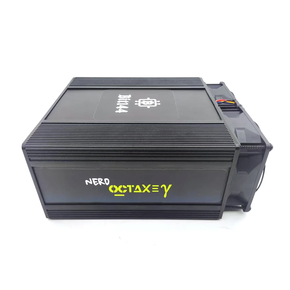 جديد Nerd OCTAXE تبريد الهواء 10TH/s BTC سولو مينر مفتوح المصدر بيتكوين التشفير مينر الطالب الذي يذاكر كثيرا أكتوبر الفأس مينر صامت #1