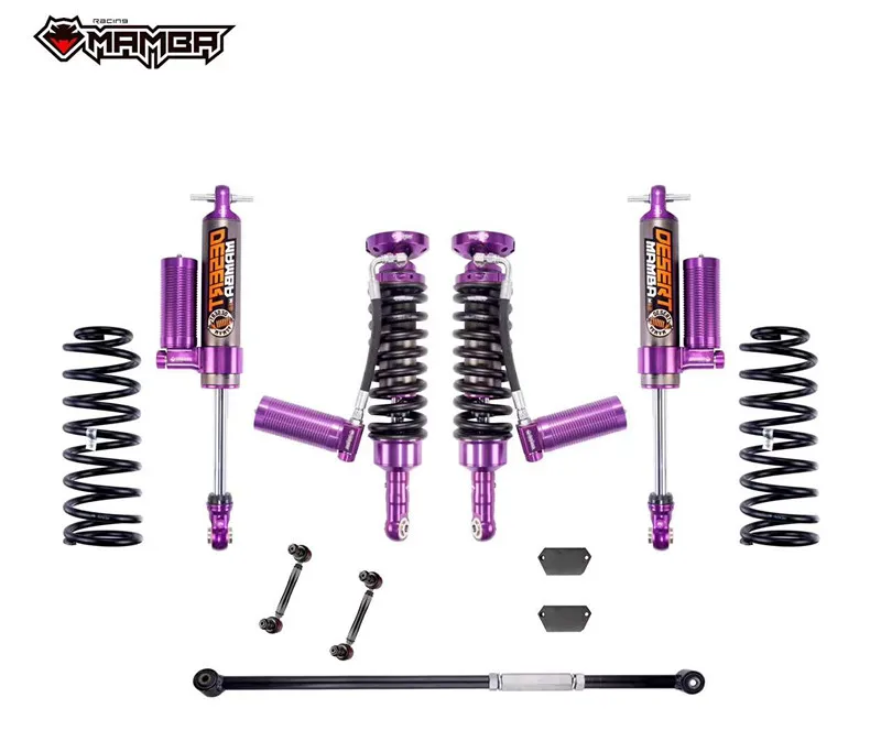 Para tanque 300, amortiguadores de coche ajustables de alta calidad, Kit de suspensión todoterreno de elevación de 2 pulgadas para desierto y Rally