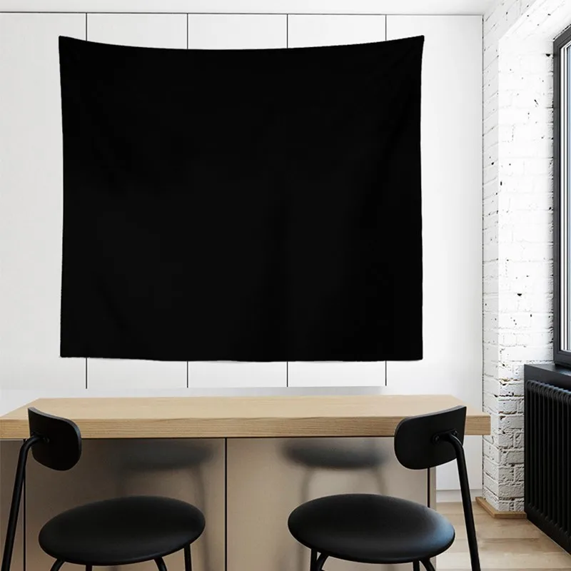 Black Background Cloth Wall Cloth Hanging Cloth No Punching Photo Taking Wall Hanging Clothing Store Photo Props