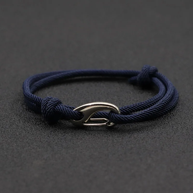 Minimalistické dobrý štěstí lano náramek dvojitý vrstva nastavitelný humr ouch přátelství braclet valentine's den přítomnost červený brazalete