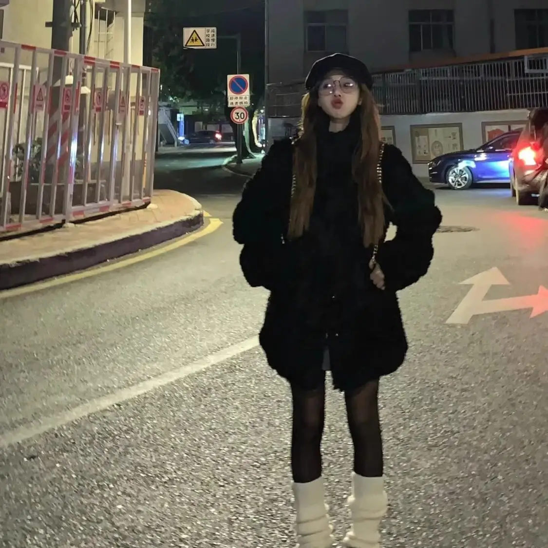 

Lamb Wool Jacket Women Outdoor Clothing Novelties Fashion Baseball Style Motorcycle Boyfriend Canvas Anti Freezing Sherpa Ladies