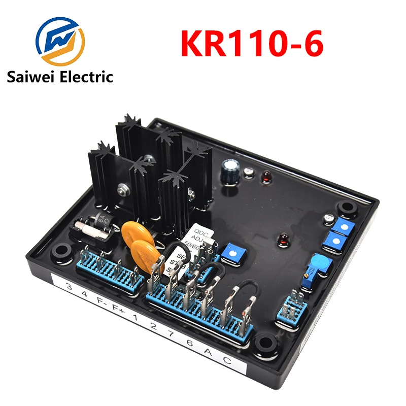 

high quality KR110-6 AVR Kerui Diesel Brushless Generator Voltage Adjuster Automatic Voltage Adjuster