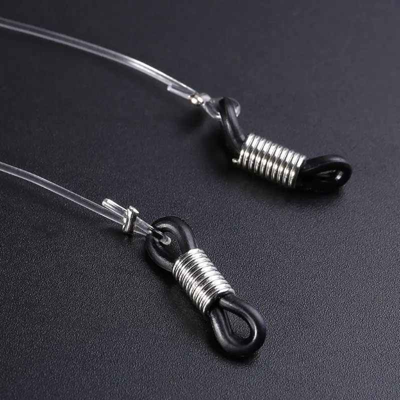 

Transparent Eyeglasses Anti Slip Strap Stretchy Neck Cord Outdoor Sports Eyewear H7EF