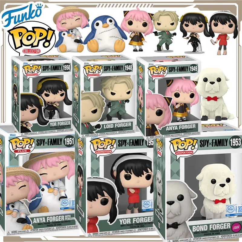 

In Stock Funko Pop Original SPY×FAMILY Anime Figure Anya Forger Yor Forger Forger Action Figure Toys for Boys Girls Kids Gift