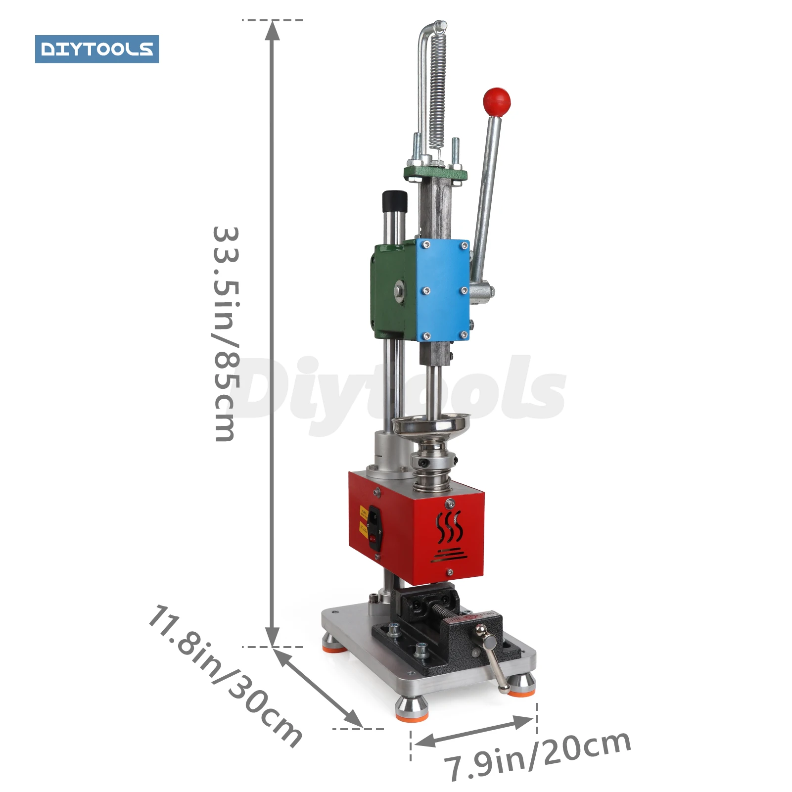 Vertical Injection Molding Machine Small Desktop Manual Laboratory Proofing Plastic Molding Machine Electric Rubber Extruder