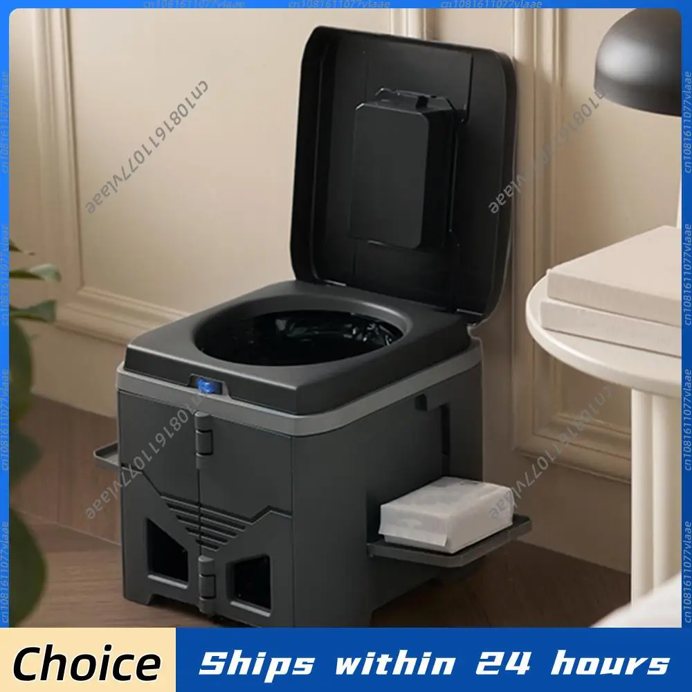 

Collapsible Travel Toilet Reusable Foldable Travel Potty 150KG Load Capacity for Hiking Beach Car Truck Boat RV Road Trips