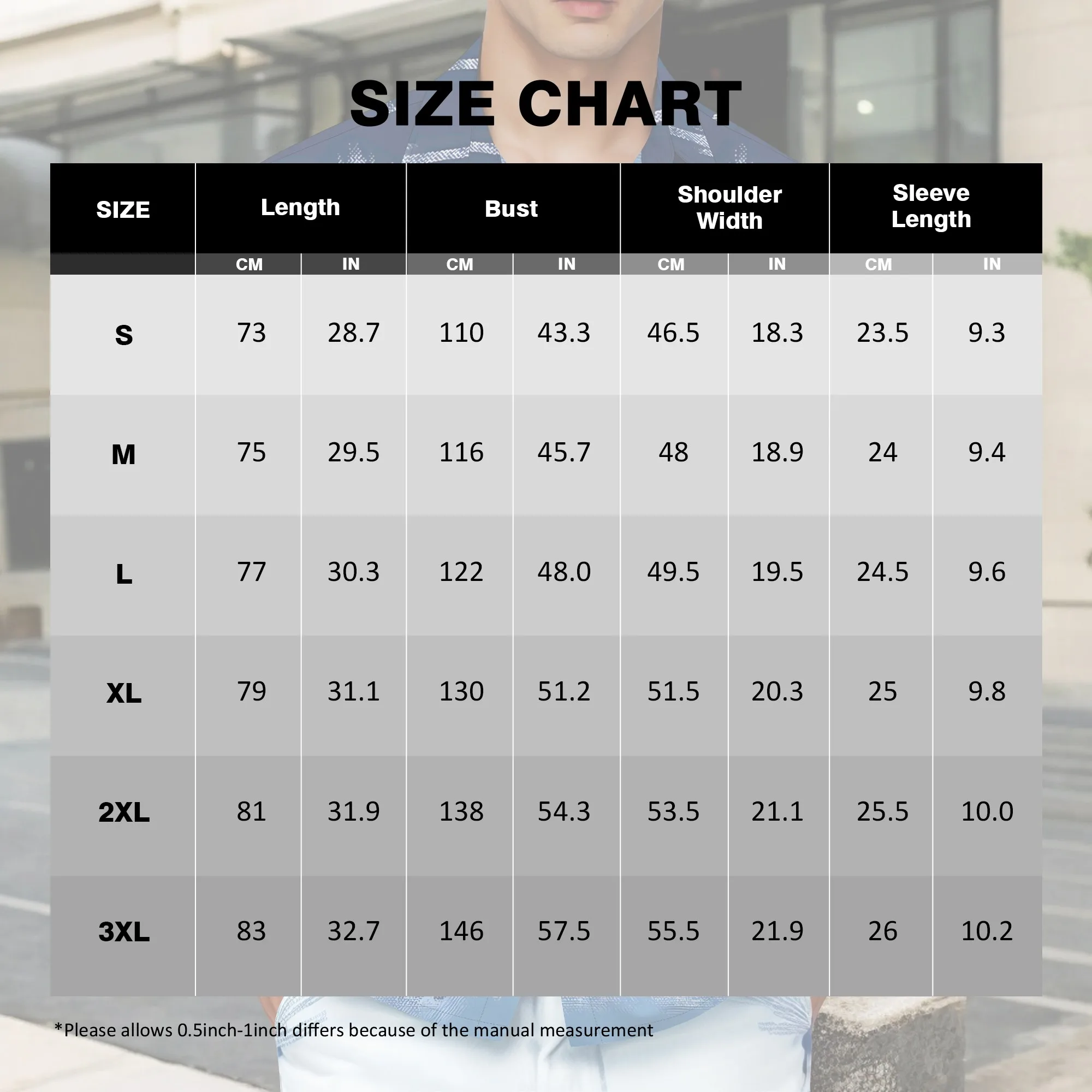 YEAE Blue White Gradient Wave Print Shirt for Men Summer Casual Short Sleeve Top