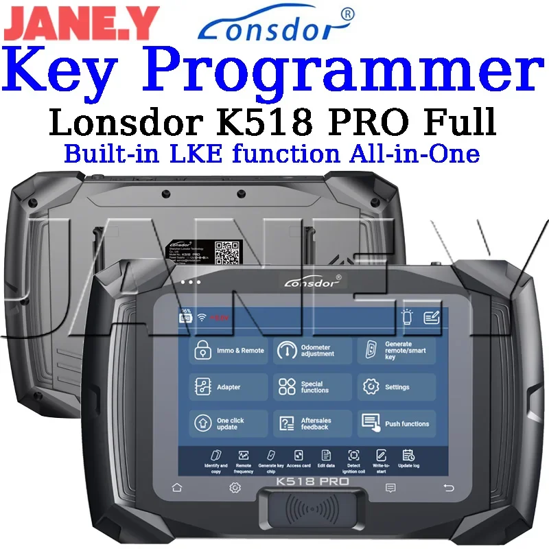 

Lonsdor K518 PRO 2023НОВЫЙ универсальный программатор ключей с полной конфигурацией Lonsdor K518 PRO FCV Версия Обновление программного обеспечения Подписка