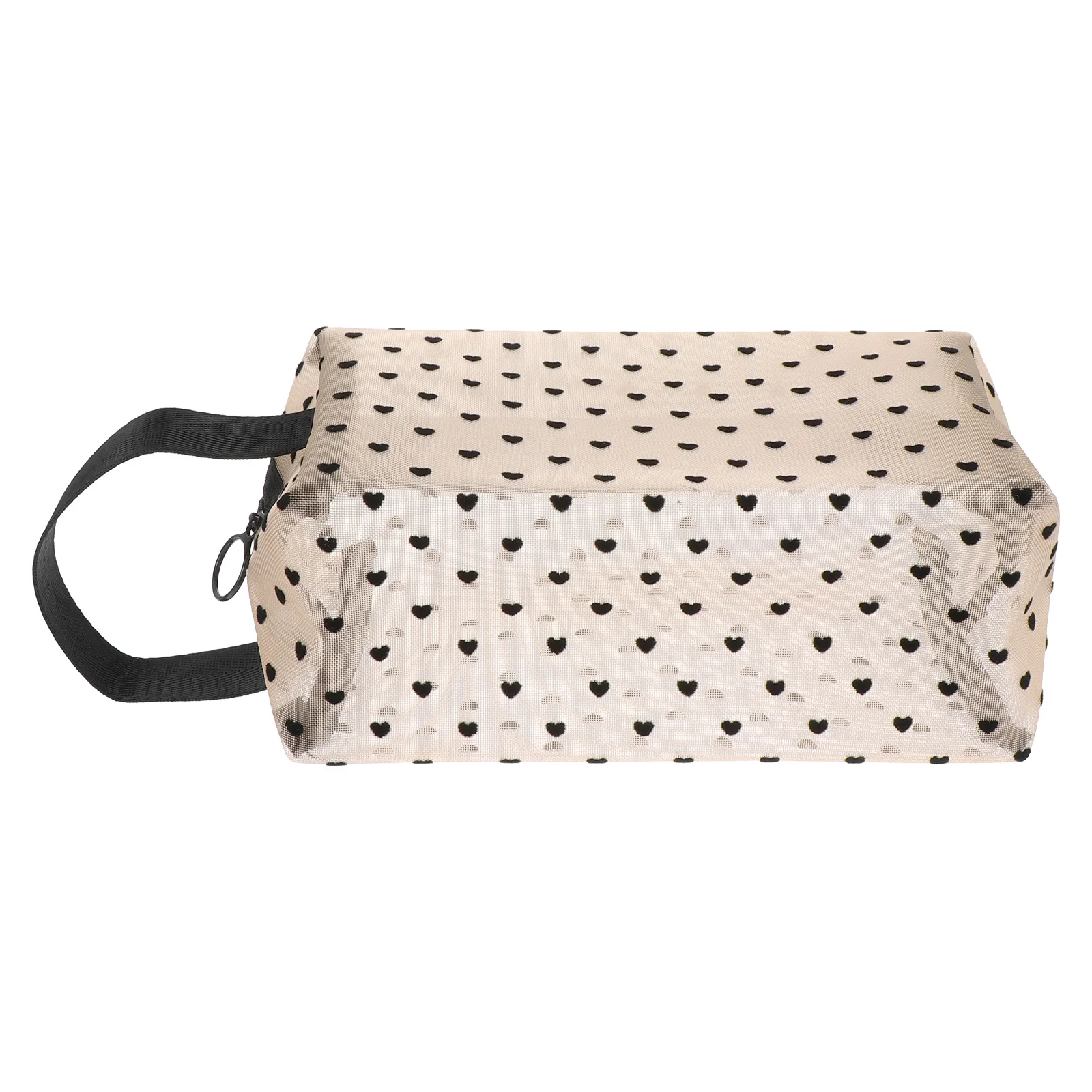 

Lipstick Bag Makeup Travel Storage Case Beige Large Capacity Cosmetics Woman Miss