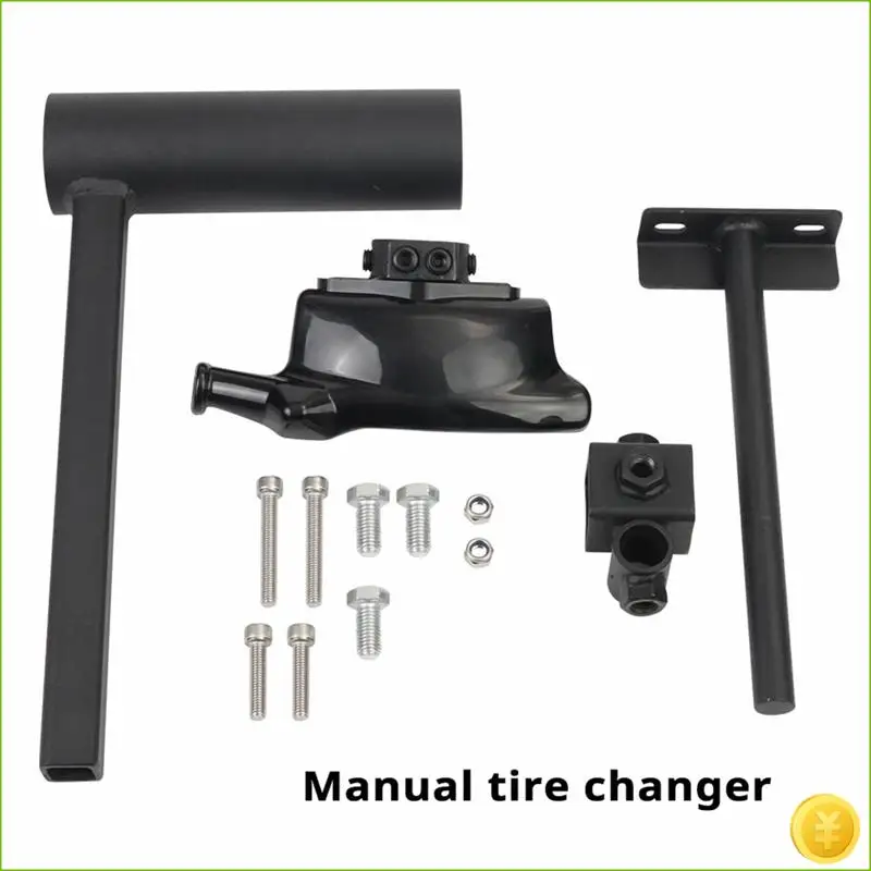 

Manual Tire Changing Tool With Universal Duck Head And Welding Kit, Suitable For Tire Modifications, Black