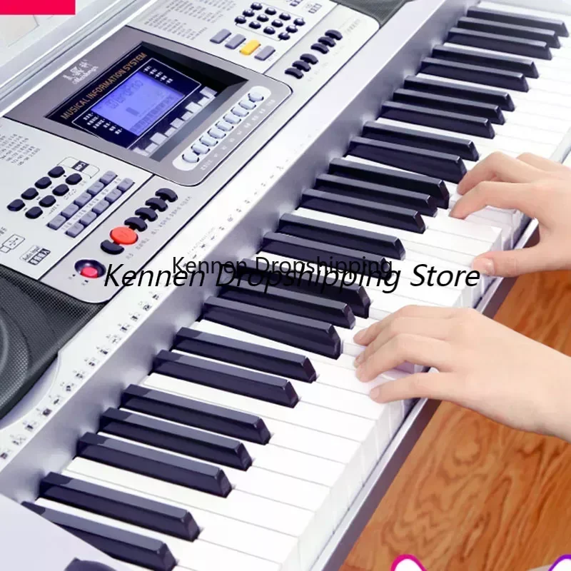 

Synthesizer Electronic Piano Digital Intelligent Professional Adult Teaching Piano 61 Keys Teclado Midi Electronic Organ AA50EO