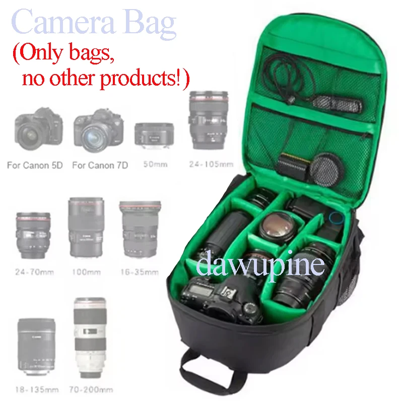 Camera Bag Outdoor Camera Backpack Video Digital Shoulder Waterproof Photo Knapsack Case DSLR For Canon For Nikon For Sony