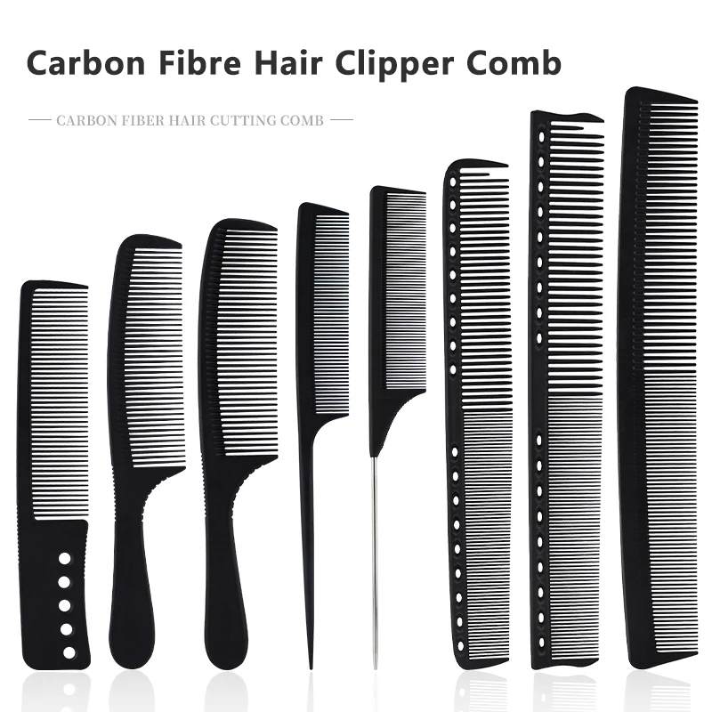 14 Size Hair Comb Anti-static Straight Hair Combs Brushes Salon Hairdressing Hair Combs Hair Styling Tools Barber Accessories