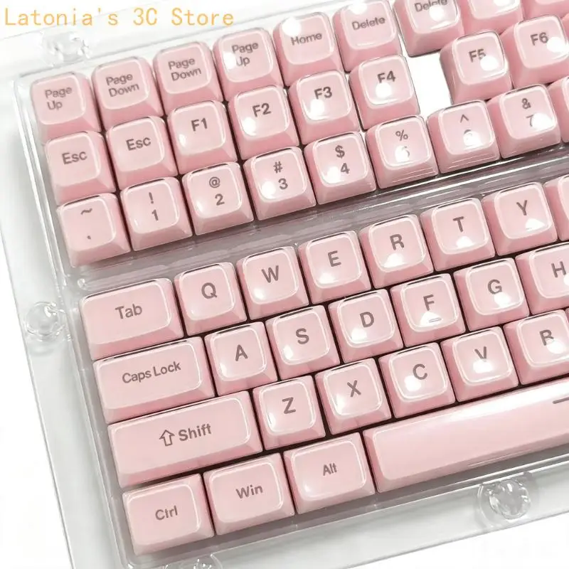 Translucents Crystal Jellys Tastenkappen-Set für mechanische Tastatur, 132 Tasten, MDA-Profil mit MXes-Style-Vorbau und – Detail 5