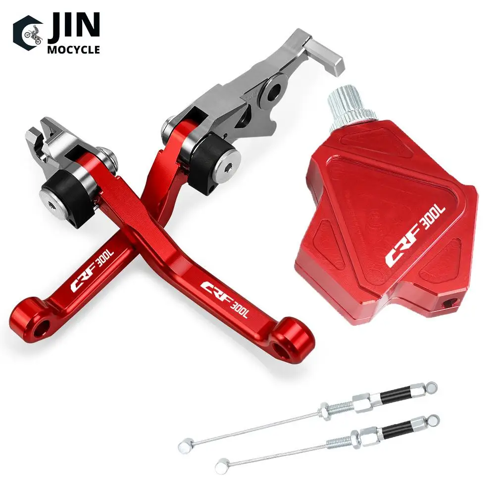 Bụi Bẩn Xe Đạp CNC Phanh Ly Hợp Đòn Bẩy Đóng Thế Ly Hợp Kéo Cáp Lever Thay Thế Hệ Thống Dễ Dàng Dành Cho Xe HONDA CRF300L CRF 300L CRF300 L 2021