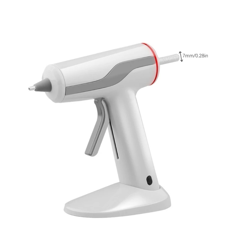 Strumento adesivo ricaricabile compatto Pistole per colla a caldo senza fili alimentate tramite USB adatte per lavori manuali e