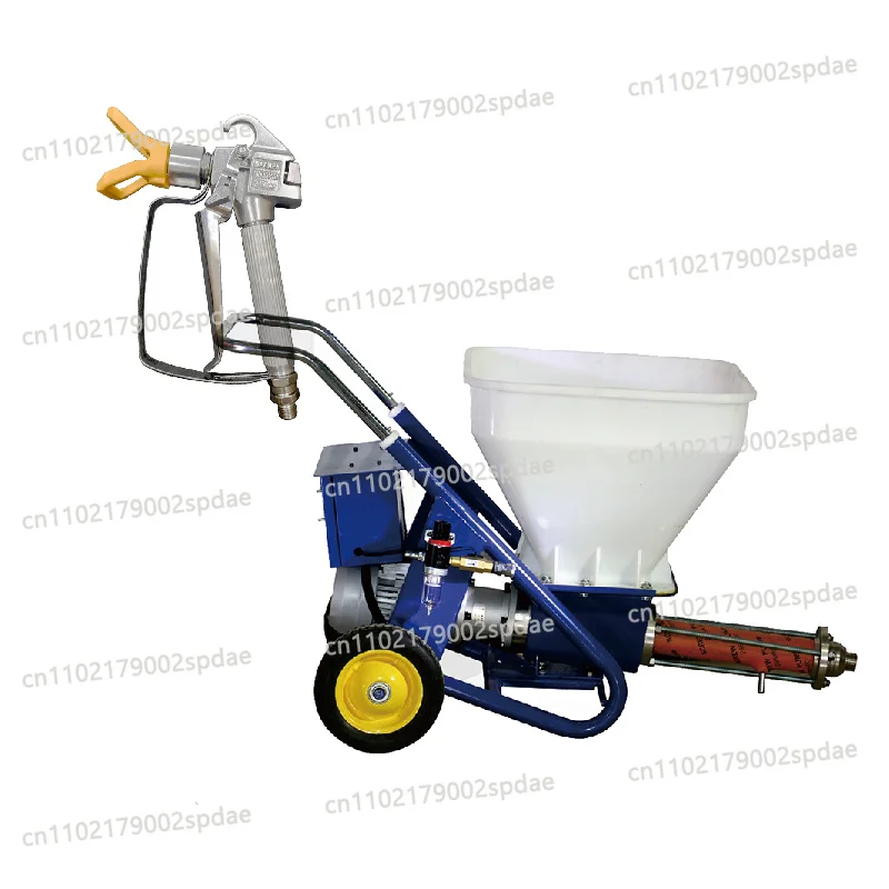 Concrete Cement Mortar Plastering Sprayer for Gypsum Maximum Horizontal Conveying Distance 20M Maximum Vertical
