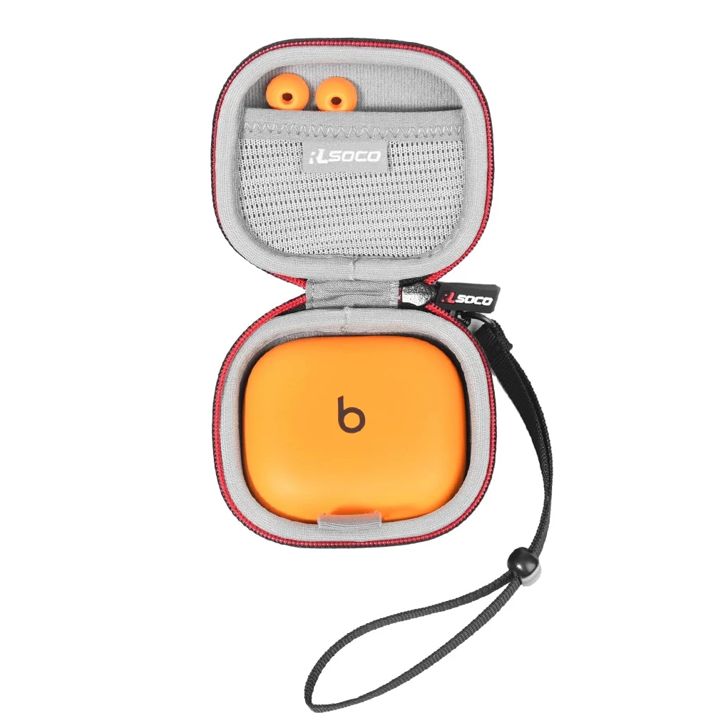حافظة صلبة لهاتف Powerbeats Pro 2 حقيبة حمل لسماعات الأذن اللاسلكية Beats Powerbeats Pro 2 - أسود (العلبة فقط)
