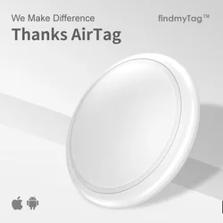 Anti-lost findmyTag for kids and pets safety find tag on map with addiitional silicone case of AirTag support IOS Android