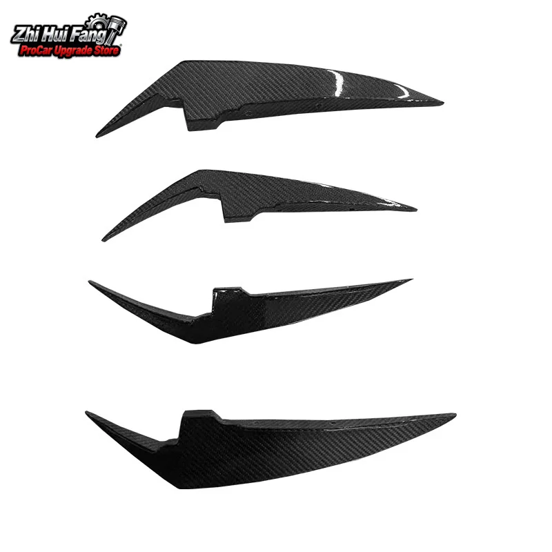 

Подходит для 23+ BMW 3 серии G20 G28 из углеродного волокна в стиле переменного тока, модификация переднего бампера, воздушный нож, автомобильный комплект