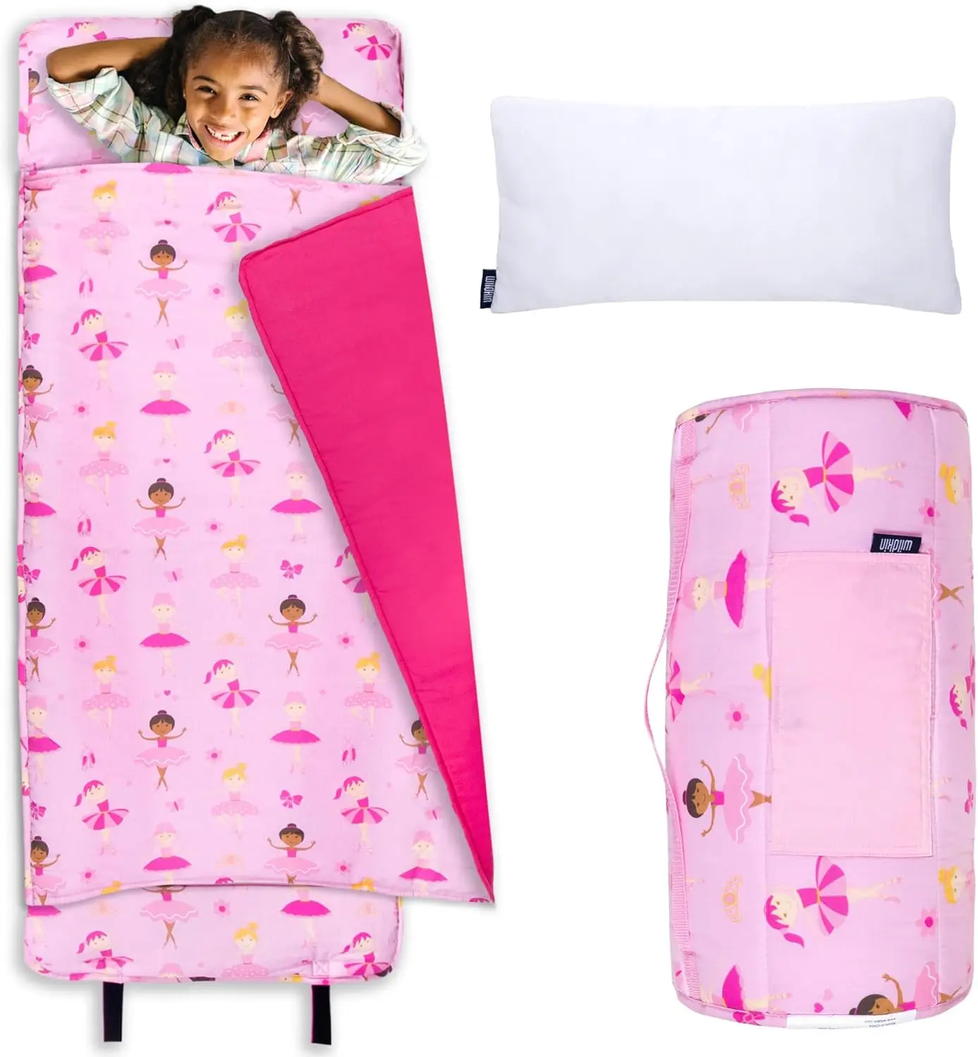 

Cozy Sleep Mat with Pillow for School and Travel - Portable Comfort Mat