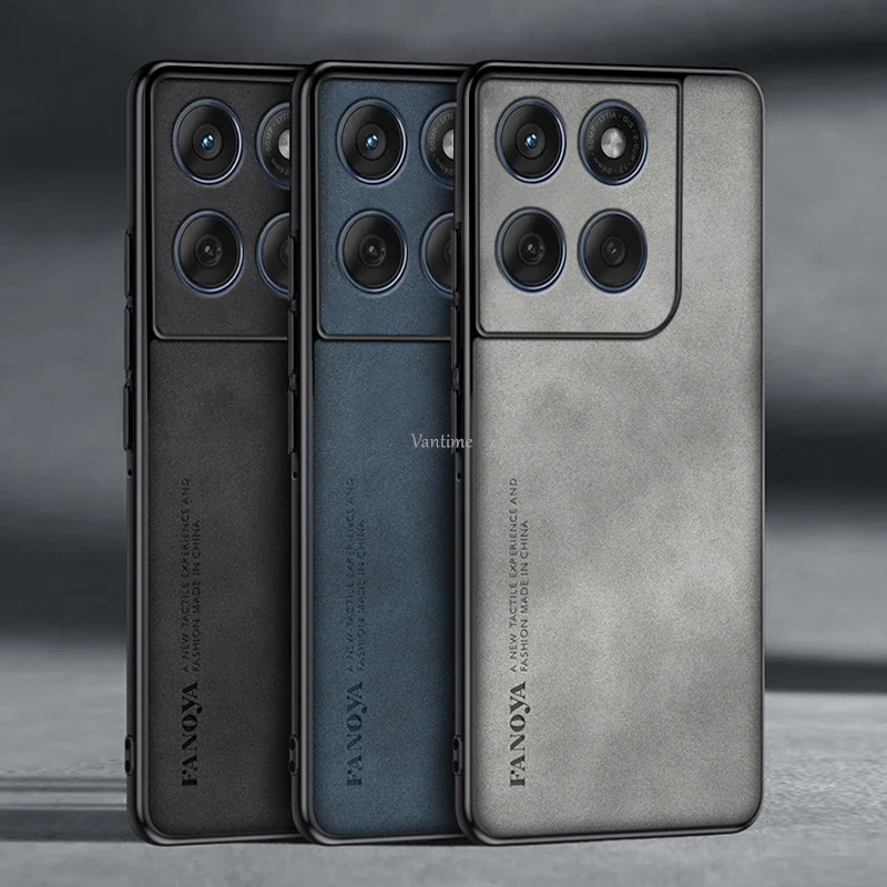 

For Moto Edge 60 50 Fusion Case Luxury Sheepskin Leather Fundas On For Moto Edge 60 50 Fusion Full Lens Protection Cover