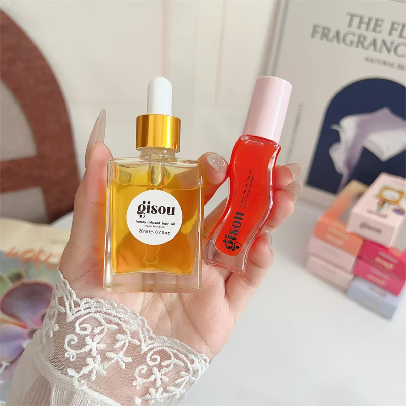 Gisou Honey Infused Hair Oil Travel Size 20/50 ml Enriched With