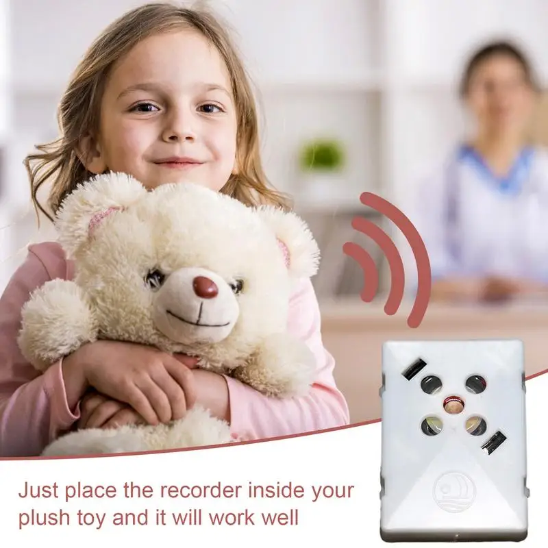 Puppe Sound Box Voice Box Beschreibbare Digitale Voice Recorder Pet Sound Box Voice Recorder Spielzeug Für Kreative Handwerk Plüsch Spielzeug Geschenk