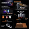 AlgoLaser DIY KIT MK3 Desktop Laser Engraver 95% Pre‑Assembled 8W‑20W Laser Cutter 400×400mm Touch Control Support Rotary Module 2