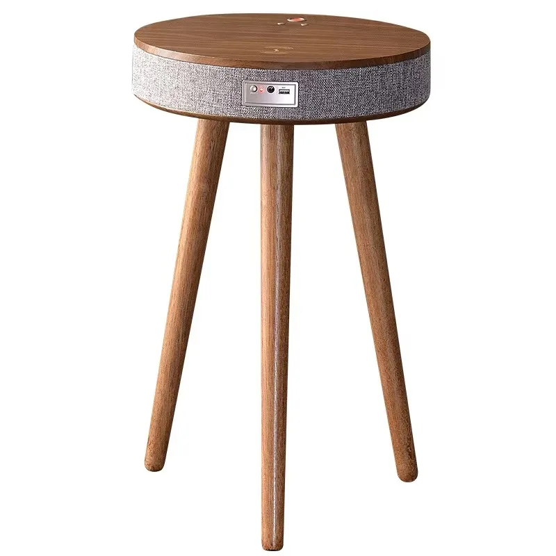 2024 New Arrival Smart Coffee Table Creative Wireless Charging Speaker Nordic Style Living Room Wireless Music Coffee Table