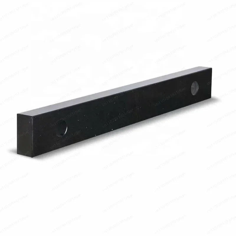 00 Grade Granite Straight Edge 1500x150x60mm, High Precision Parallel Ruler for Machine Tool Calibration