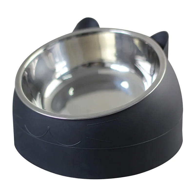 Bamboo Elevated Dog Bowls with Stand Adjustable Raised Puppy Cat Food Water Bowls Holder Rabbit Feeder for Small Medium Pet with