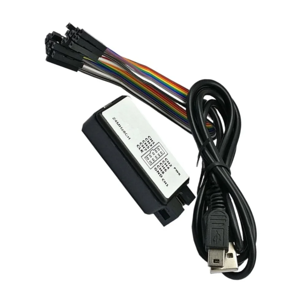 Compact 8CH USB For Logic Analyzer 24MHz for Field Repair Lab Work and Student Electronics Projects Signal Analysis