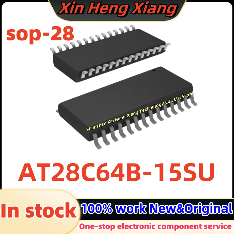 

(10pcs)AT28C64B-15SU AT28C64B sop-28