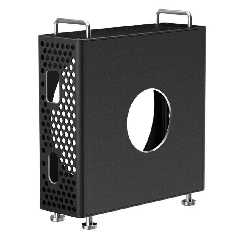 

F68B High Strength Aluminum Case Holder For Mini Computer Host Enhances Cooling Capabilities And Fashionable Designing