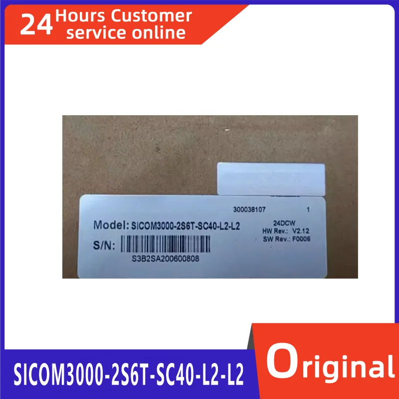 

Совершенно новый оригинальный переключатель SICOM3000-2S6T-SC40-L2-L2