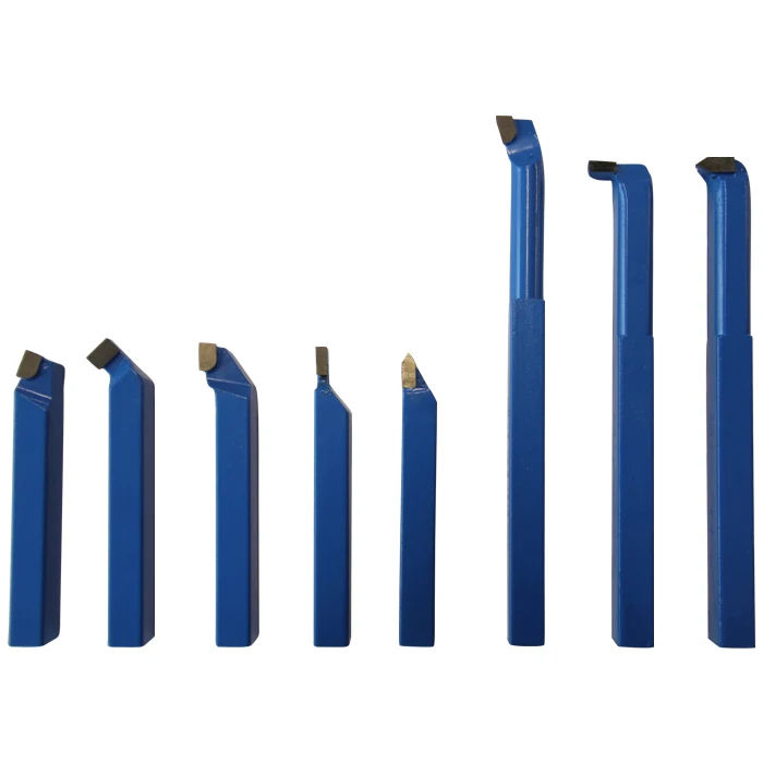 

Machine Accessory Lathe Parts Carbide Tipped Turning Tools 8pcs Set