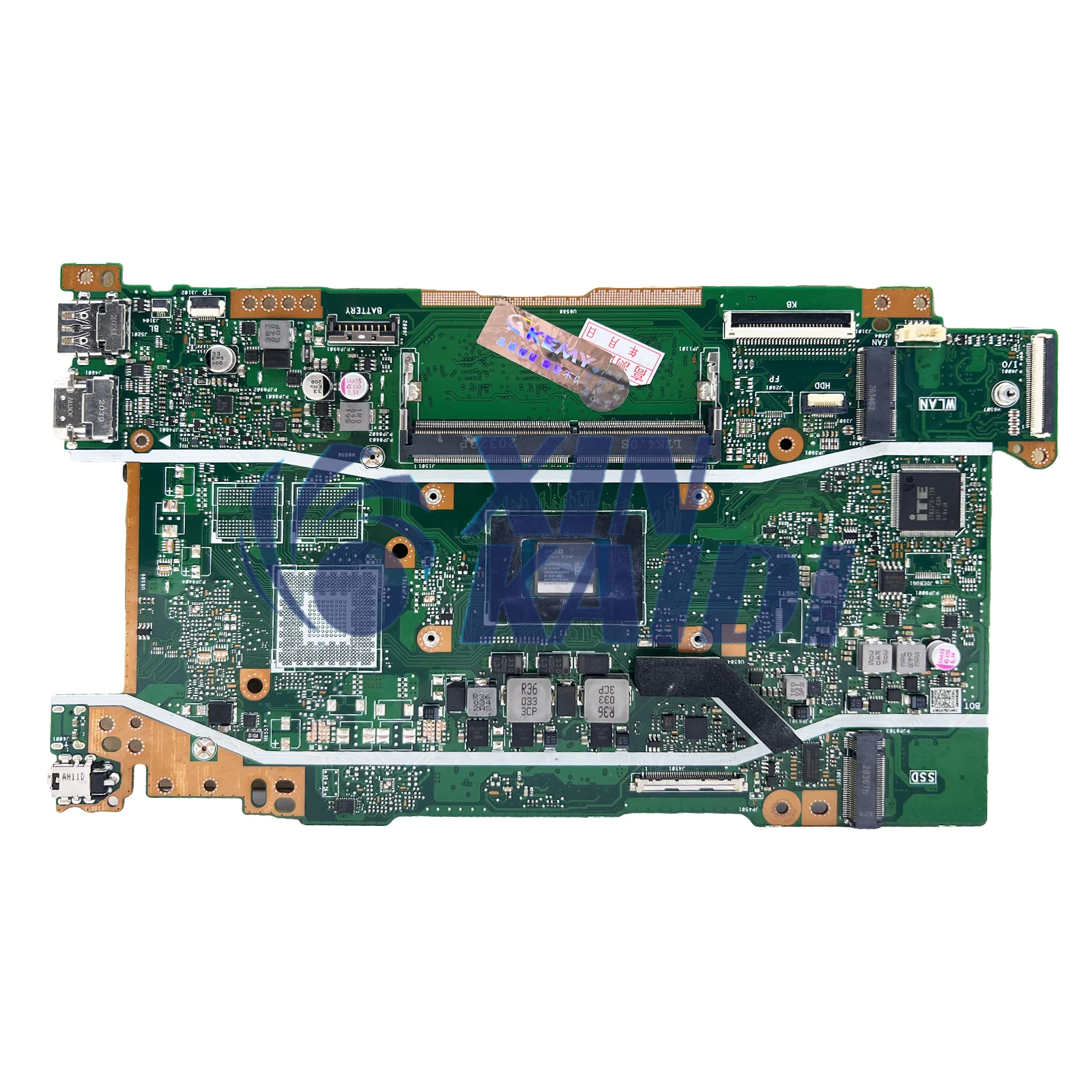 Laptop Motherboard For ASUS X409DA X509DA X509DL D409DA D509DA M409DA X409DL Notebook Mainboard with 3050U R3-3th CPU 4G 8G RAM