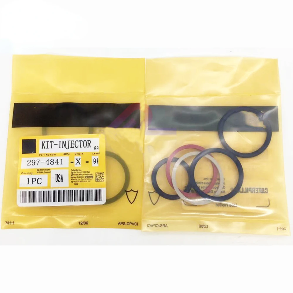 for 297-4841 235-4339 2974841 Original new C7/C9 electric injector gasket for CAT injector repair kit