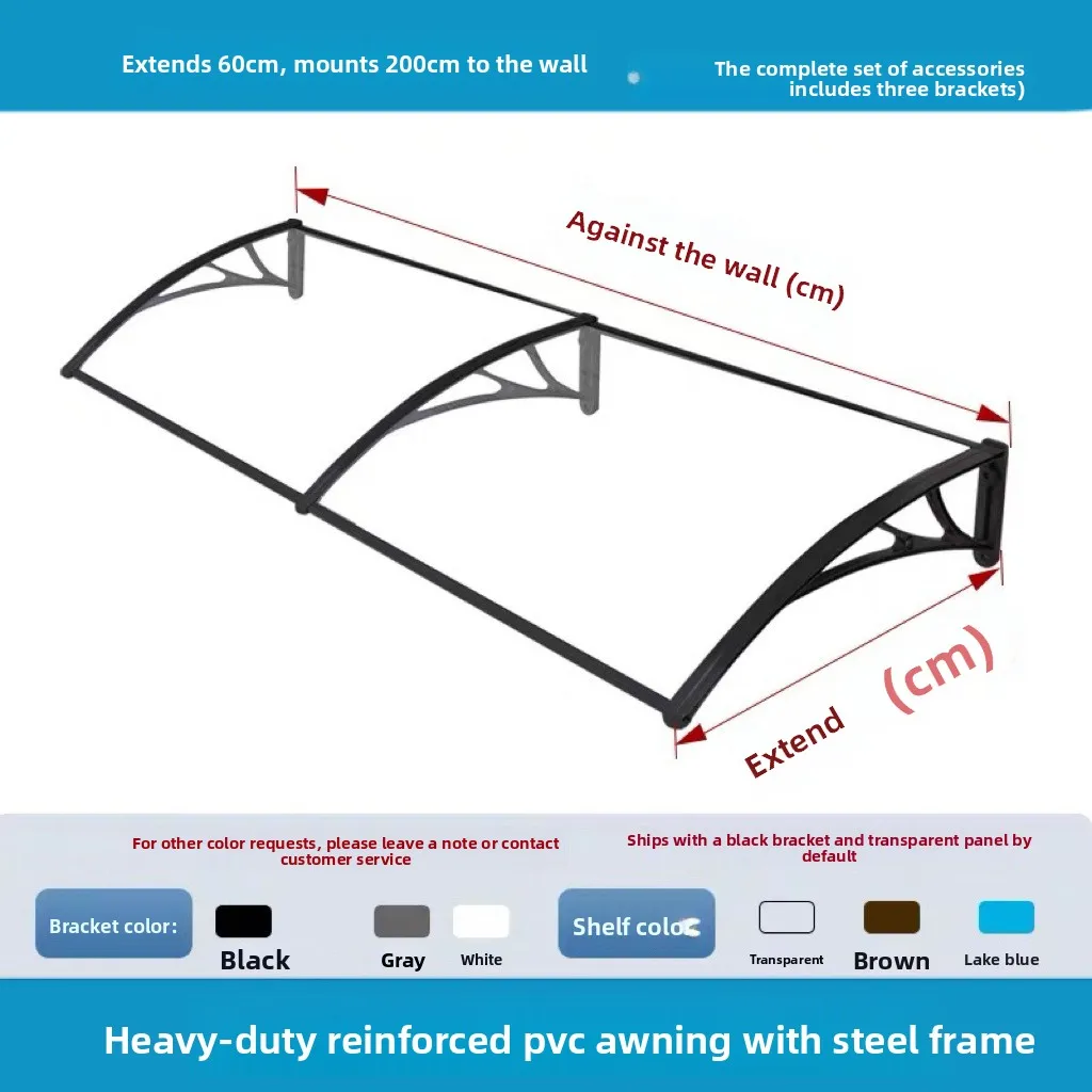 60-x-200-cm-transparent-rain-sun-canopy-with-reinforced-plastic-brackets-–-suitable-for-windows-balconies-doorways-and-eaves