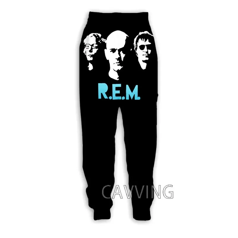 

New Fashion R.E.M. Band 3D Printed Casual Pants Sports Sweatpants Straight Pants Sweatpants Jogging Pants Trousers