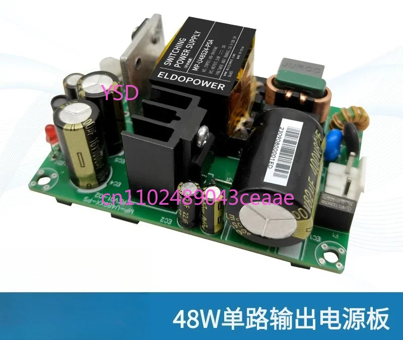 AC-DC 48W Isolated Power Module 220V AC to 24V 2A Step Down Board Mini Size Low Ripple Regulated Switching Power Supply