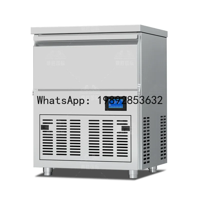 

YY Commercial automatic milk tea shop large cube ice maker solid ice cube machine