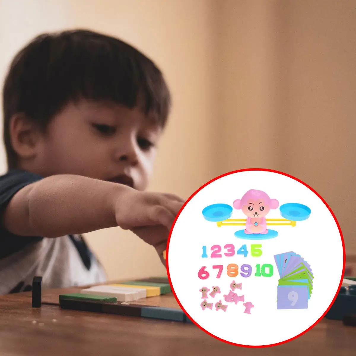 balance-scale-balance-scale-toys-educational-toys-weight-scale-toys-plastic-scale-toys-monkey-design-scale