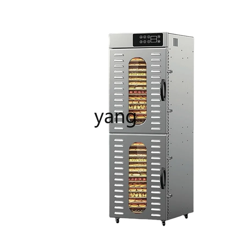 Yjq Food Dryer Food Household Large Capacity Fruit Dehydrator Air-Dried Fruit and Vegetable Preserved Meat Sausage