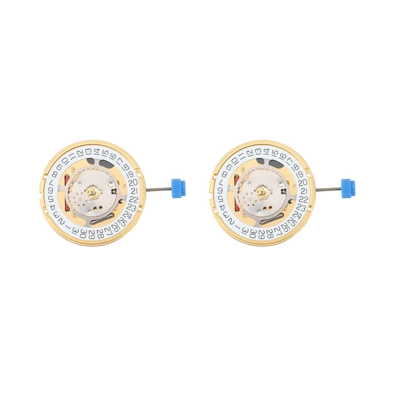 

2X Swiss For ETA F06.111 And F06.115 Watch Quartz Movement Date At 3' Watch Repair Parts And Adjusting Stem