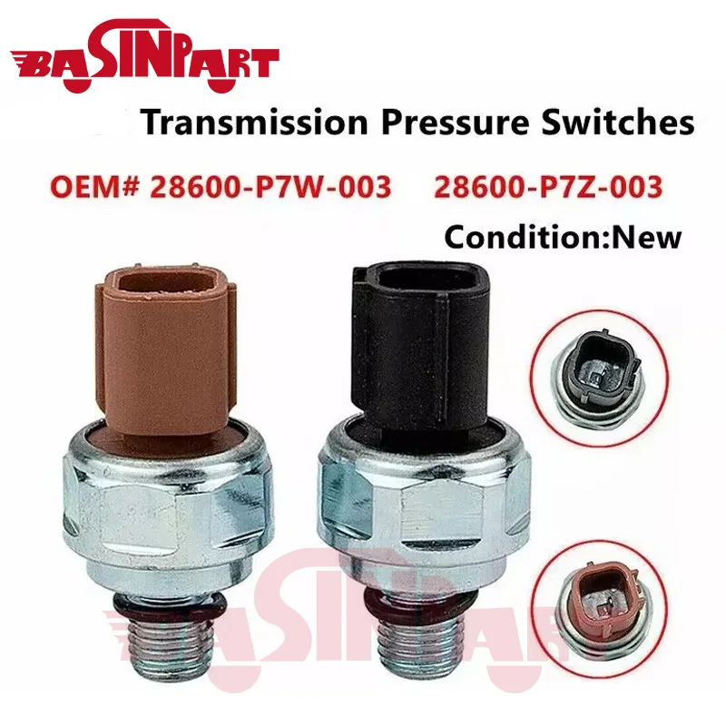 28600-P7W-003 28600-P7Z-003 Sensor de Presión de Aceite de Transmisión para Honda, Interruptores para Acura CL CSX MDX RDX Honda Accord Civic CRV